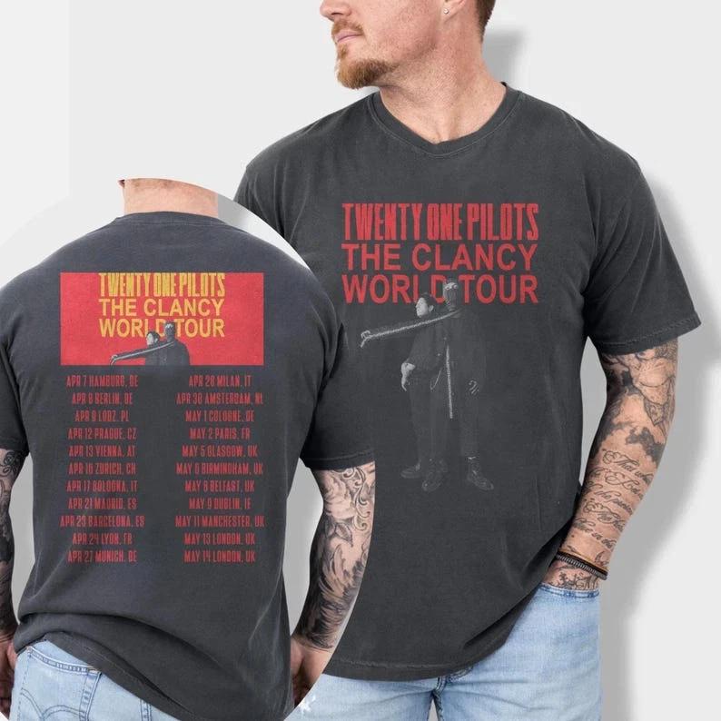

Twenty One Pilots Clancy World Tour 2026 T-Shirt M