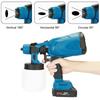 Mini Paint Sprayer Ergonomic Handle Long-Spray Distance 3 Spray Patterns Rechargeable Electric Handheld Powerful Paint Sprayer