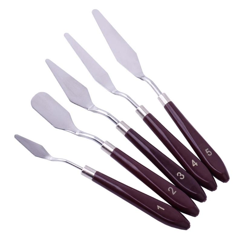 11x/Set Painting Palette Knife Tool Scrapers Knife Painting Tool Painting Spatula Set for Canvas Rock Acrylic Painting