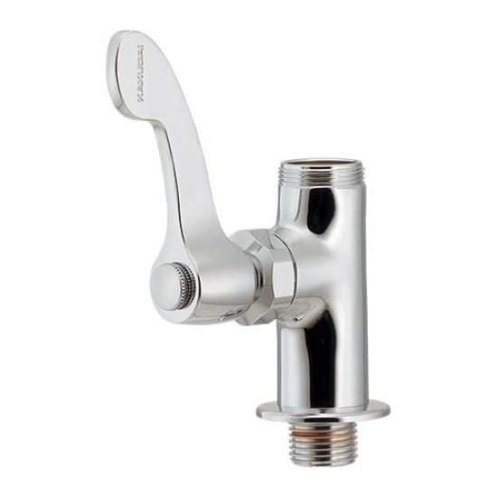 KAKUDAI Kitchen Faucet Body with Left Upright Type [724-495-13QR] Handle, белый