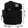 25L 35L 45L Taktischer Rucksack für Männer Outdoor-Sport Reisen Fitnessstudio Wandern Bug Out Bag Militärisches Camping Jagd Überlebensrucksack