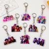 Nowy Saja Boys Kpop Demon Hunters Huntrix Tajemniczy Breloczek Akcesoria Rumi Zoey Jinu Mira Breloczek Akrylowe Breloczki Prezenty dla Fanów