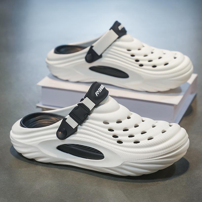 

Baotou drag men s 2025 new summer leisure sports breathable light stepping on shit feeling men s outdoor wading hole shoes 36