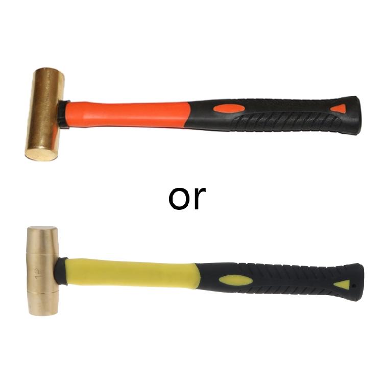 Взрывозащищенный латунный круглый боек для молотка 0,45 кг / 0,68 кг Инструмент безопасности Легкий 1P