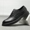 Soft leather men's shoes autumn leather men's soft leather business leather shoes wedding shoes men's formal casual leather shoes extra large size sh