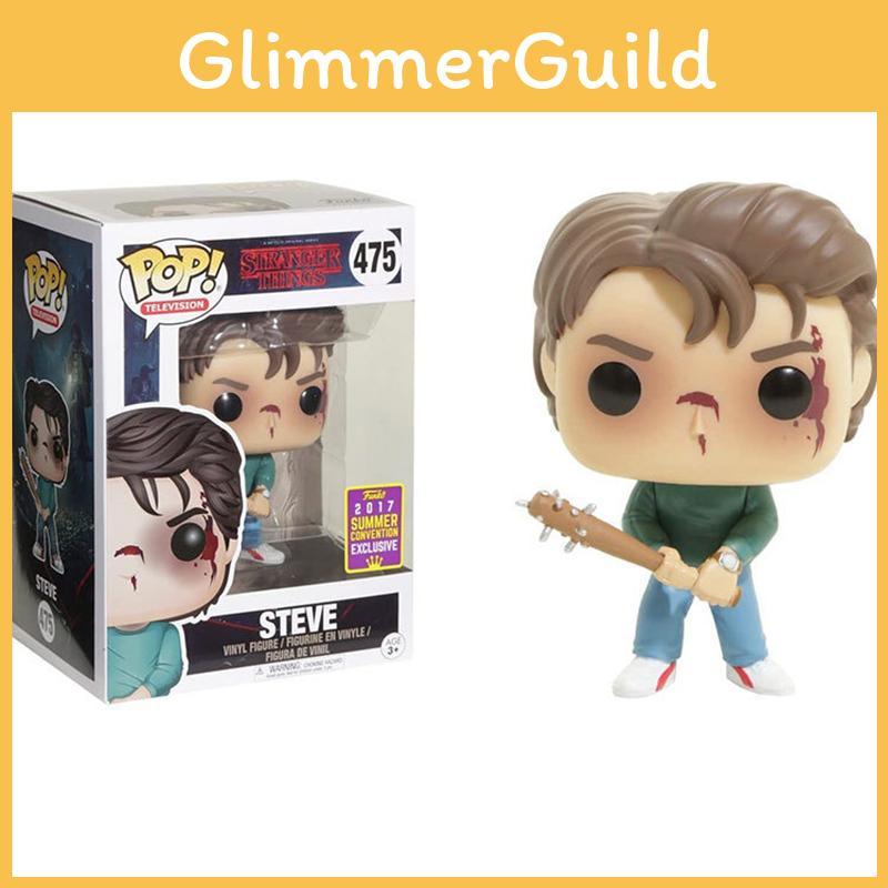 Adorable 3.9in Funko Pop Stranger Things Dustin Steve Figure Toy
