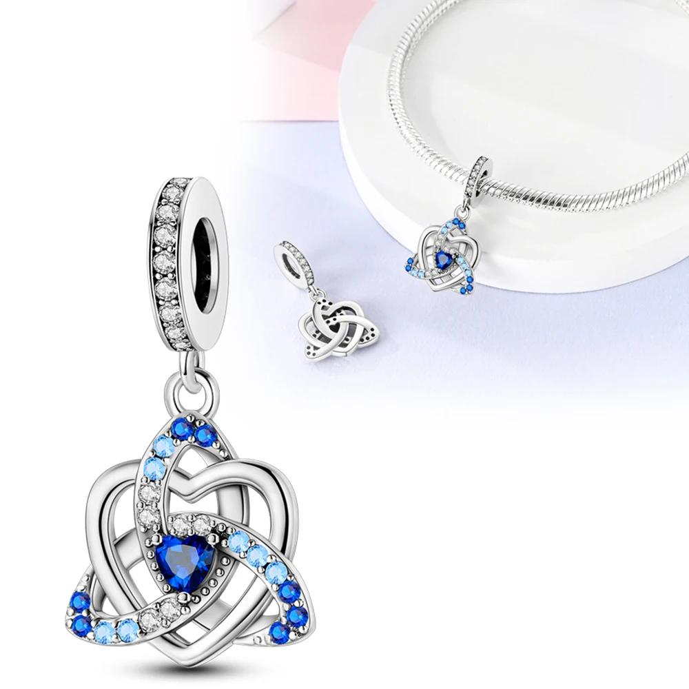 Copperceltic Knot Star Charm For Originalbracelet Necklace Jewelry Making