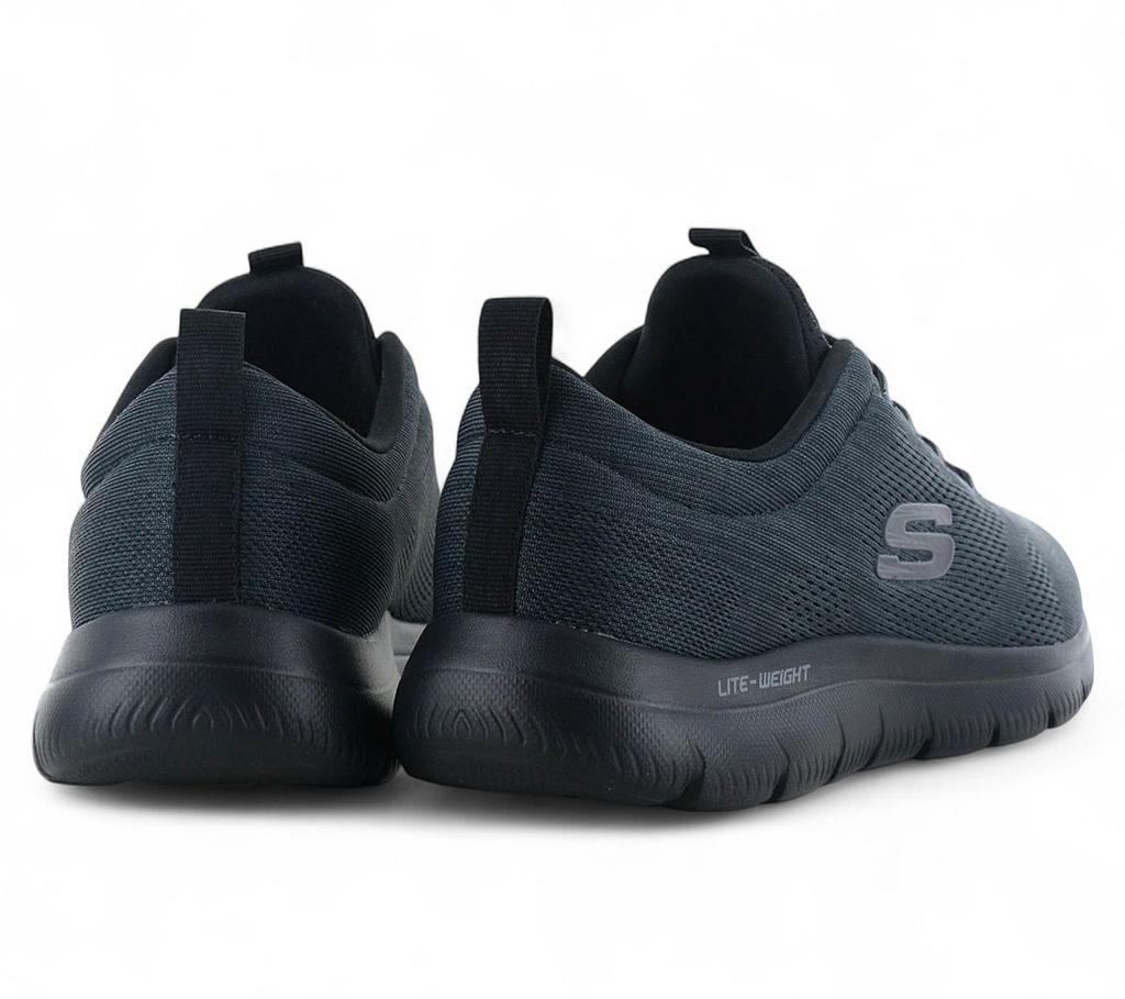 Skechers Summits Louvin - Men's Slip-On Shoes Sneakers Black 232186-BBK ORIGINAL