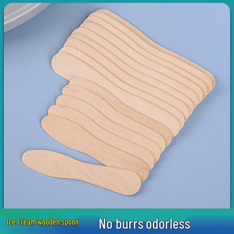 Disposable Plastic Ice Cream Tasting Spoons