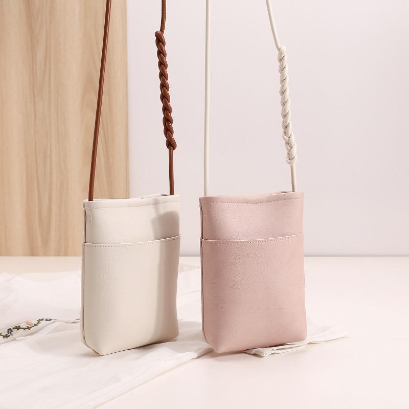 Simple Versatile Bag Crossbody Mini Mobile Phone Bag Ins Stylish Walking Light Bag