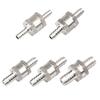 One Way 6/8/10/12/14/16mm 6 Size Valves Aluminium Alloy Fuel Non Return Check Valve One Way Fit Carburettor Wholesale Price
