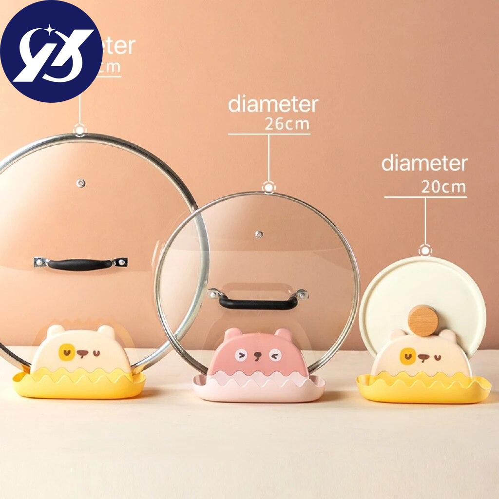 Kitchen Spoon Holders Pot Lid Rack Pot Lid Cooking Tool Tableware Storage Rack Spoon Chopsticks Holder Spatula Drain Rack