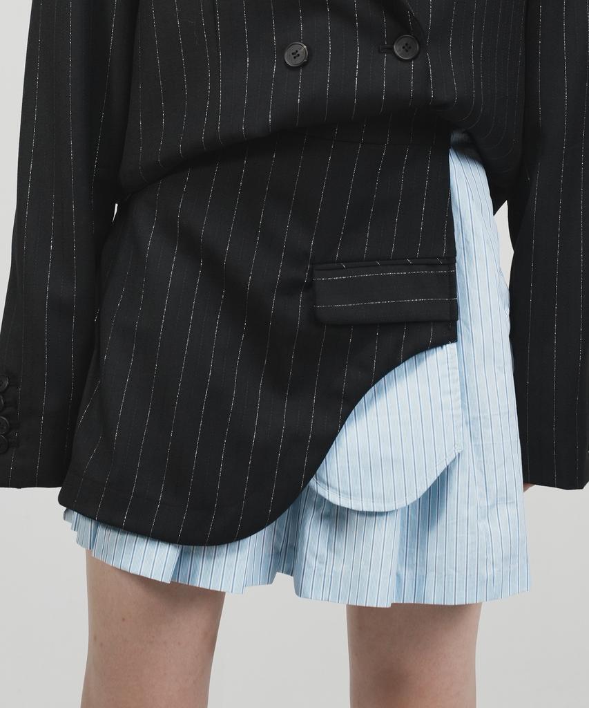 PHENOMENON SEEPER Shirt Pleats Skirt Pants