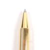 Excellent Cartier Ballpoint pen Stripe Pattern Must de Cartier Gold Used