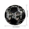Soccer Ball Colorful Machine Stitched PVC Size 5 Team Training Competition Ready Durable High-Bounce Cool Sports Gift