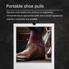 Three-colour 10cm Portable Mini Shoehorn Metal Durable Stainless Steel Fashion Keychain Shoehorn Accessories Shoe Helper