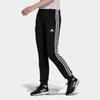 Adidas Three-Stripe Logo Joggers Women Bottoms Black H48447