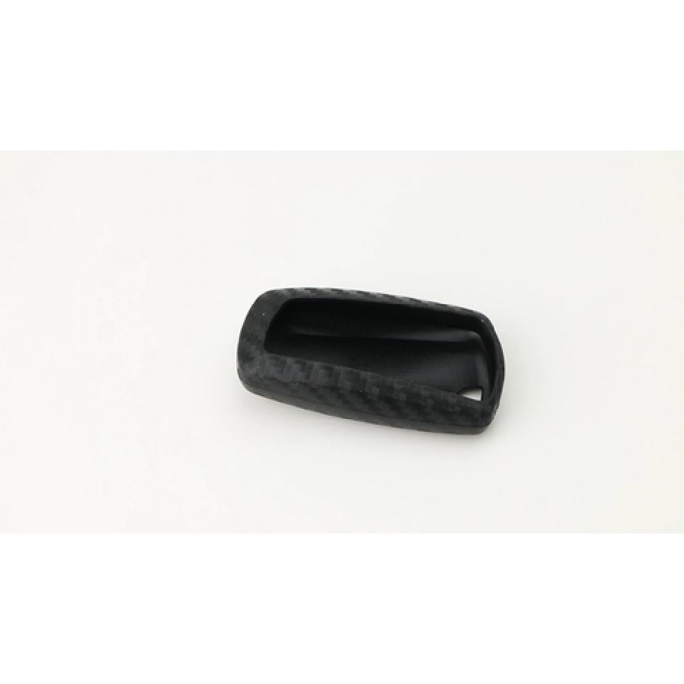 Silikon Smart Key Fob Hülle mit Carbonfaser-Finish für BMW 1er, 2er, 3er, 4er, 5er, 6er, 7er, X3 Serie