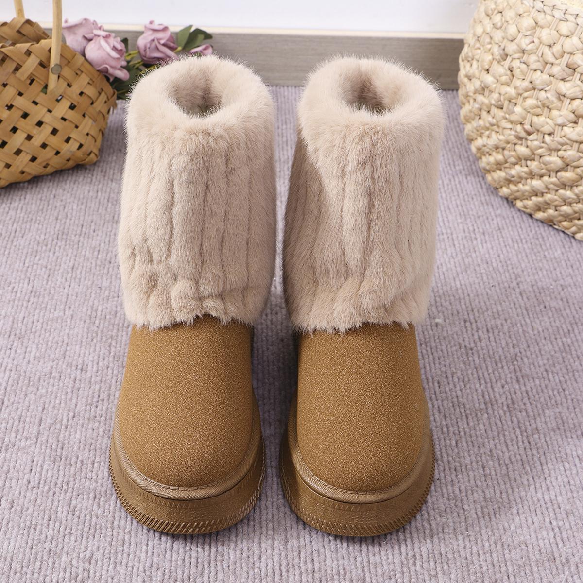 Модные зимние новые женские зимние сапоги — фото 3