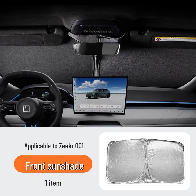 Zeekr 001/7X Auto-Windschutzscheiben-Sonnenschutz - Doppellagiger Sonnenschutz und Wärmeisolierung Blackout
