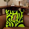 Racing Driver Pillow Cover for Bedroom  LLandos Room and Living Room Sofa Decorative  NNorris Cushion Cover
