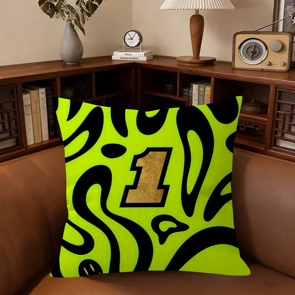 Racing Driver Pillow Cover for Bedroom LLandos Room and Living Room Sofa Decorative NNorris Cushion Cover