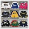 Men Women Basketball Shorts Cotton Breathable Sportswear Practice Game Training NBA Team Colors