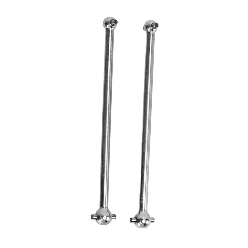 2 Pcs 107mm Steel Rear Driveshaft Dogbone For   1Celsius7 1Celsius8 RC Car Replacement Repaire Part