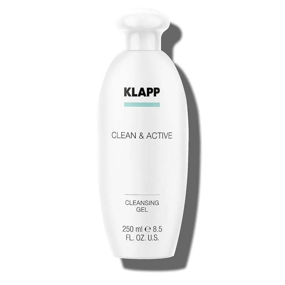 KLAPP Clean & Active Cleansing Gel 250ml 1 Pack KLAPP Cosmetics Clean & Active Cleansing Gel - Cooling