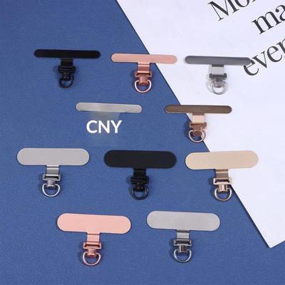 1Pcs Metal Phone Lanyard Gasket Patch Detachable Mobile Phone Rope Card Clip Universal Anti-Lost Phone Strap Holder Adapter