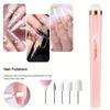 YIKOOLIN Electric Nail Drill Polish File Kit with UV LED Nail Lamp Nail Files Nails Kit For Home Nail Salon Nail Artists Also