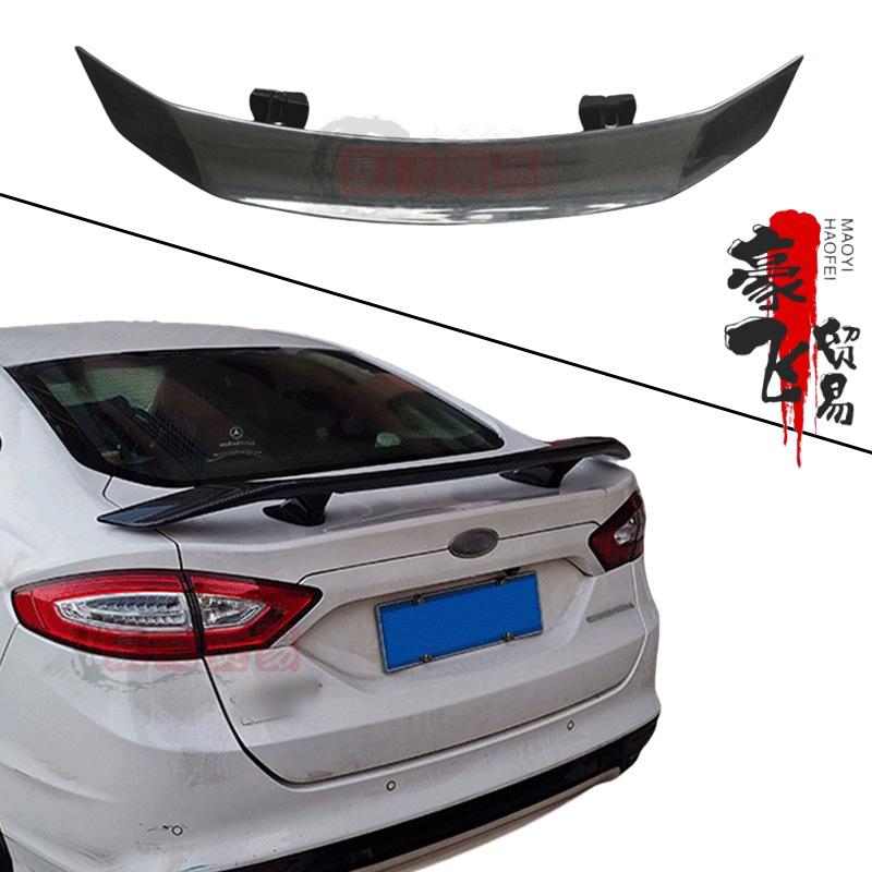 

Universal No-Drill Rear Spoiler for Sedan: GT Style Sports Wing Upgrade Unfinished