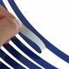 16 Delige Motor Fiets Auto Band Reflecterende Stickers Coole Styling Velg Rand Decoratie Strip Tape Rood Blauw Waterdicht Buitenonderdelen