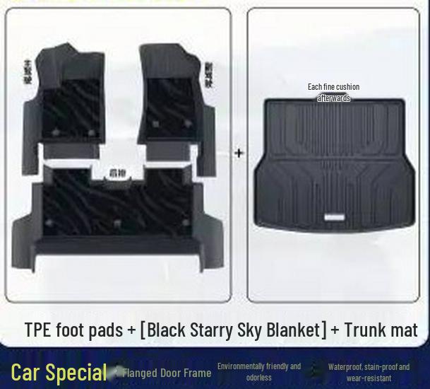 2026 GAC Trumpchi AION I60 Body Kits: Car Floor Mats, Starry Blanket Carpet & TPE Door Sill Protectors