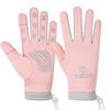 Handschuhe Damen Herbst und Winter warm Fleece Reiten Fahren wasserdicht, Kälte- und winddicht Outdoor Klapp- rutschfeste Handschuhe