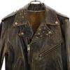 RRL leather jacket Black series Talon Zip Men's Used
