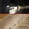 Stainless Steel 3LED Step Light Waterproof Easy Installation Solar Fence Lights Warm Light Deck Lights