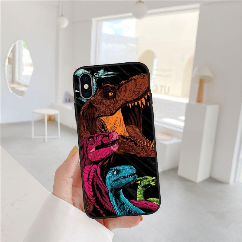CJ34 Dinosaur Phone Case for Samsung Galaxy M06 M15 M16 M35 M55 M56 A36 A42 A50 A50S A51 A52 A32 A33 A05 A05S A06 A16 A20