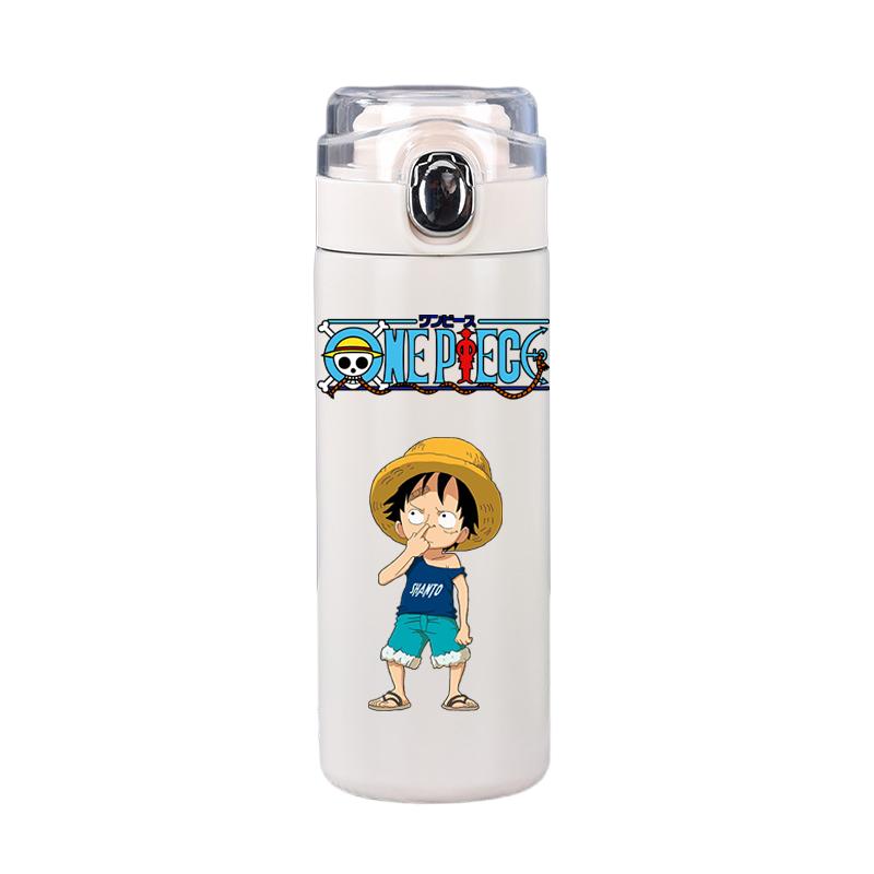 

400 мл аніме термос із принтом, кухоль із нержавіючої сталі, герметична термос, термос, кава, чай, молоко, вода, пляшка