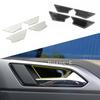 Cover Stick Trim Stainless Steel Door Inner Handle Bowl Frame Panel For Volkswagen VW Polo Hatchback