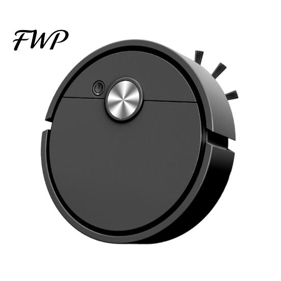 Wydajny Odkurzacz Robot do Czyszczenia Podłóg Samochodowych, Mini Robot Odkurzający, 3 w 1 Odkurzanie Mopowanie Robot Odkurzający, Usuwanie Sierści Zwierząt, Smukły, Bezprzewodowy, Samoczynnie Ładujący