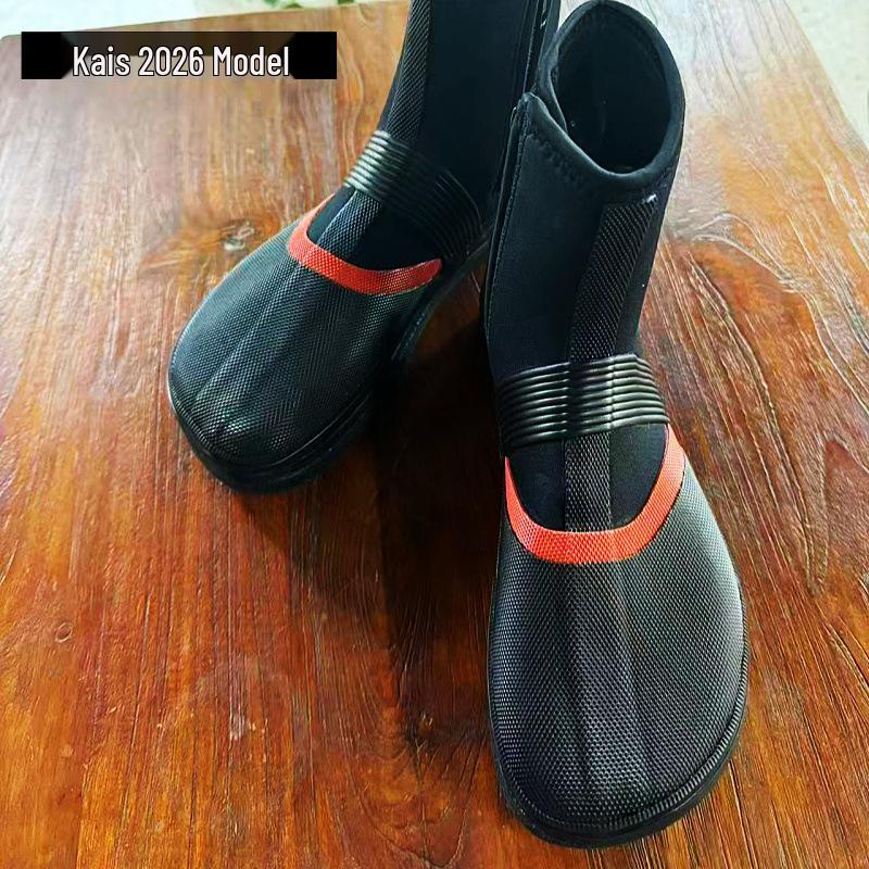 Scarpe Kaisiji Antiscivolo con Suola in Feltro e Borchie per Wading e Pesca