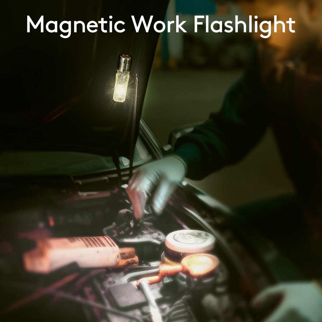 Latarka RovyVon A28 G2 z sygnałem bocznym 1000Lm Akumulatorowa Wodoodporna Kieszonkowa Latarka EDC do i Światło do codziennego noszenia, Kemping, Na zewnątrz,