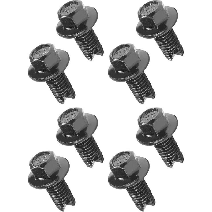 Skid Plate Bolts,Car Accessories Stainless Steel Bolts,Upgraded 2-In-1 Skid Plate Screws,12Mm Top Front Skids Plates Bolt,Car Top Front Skids Plates