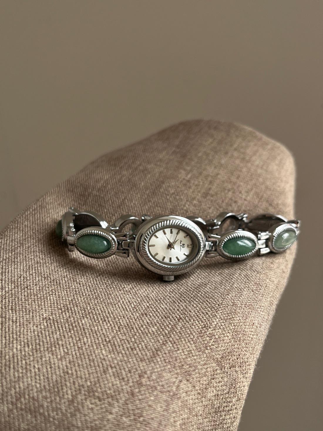 Винтажный браслет с жемчугом в стиле BS, роскошный, легкий, женские часы