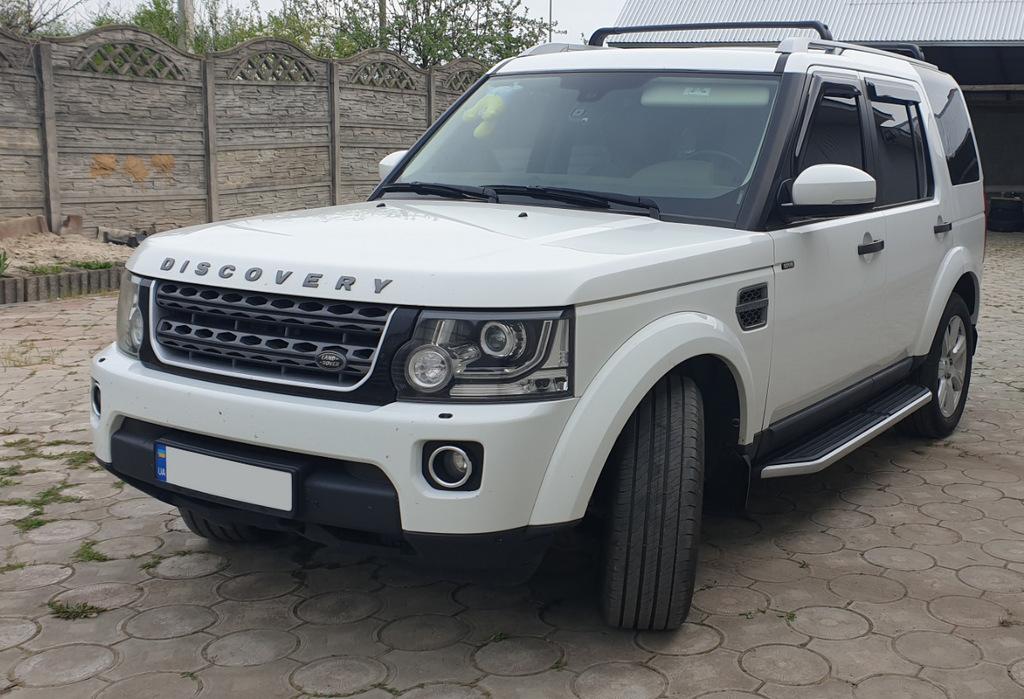 Боковые пороги Оригинал (2 шт., алюминий) для Land Rover Discovery IV