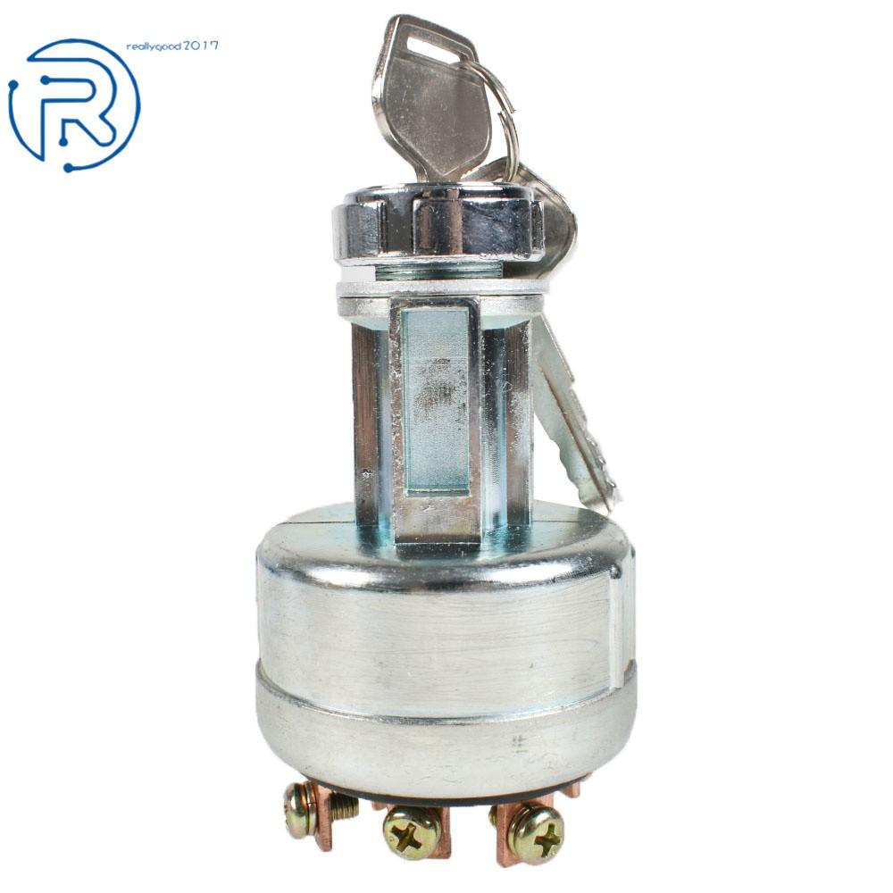 For Kubota Iseki Yanmar John Deere  0808610000 Tractor Ignition Starter Switch