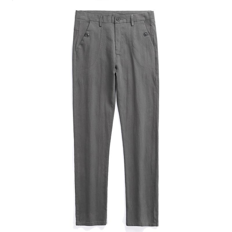 Casual Pants, Men's Cotton Pants, Seasonal Korean Classic Casual Pants, Business Casual Pants, Men's