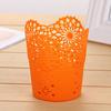 Hollow Flower Simplicity Brush Storage Pen Pencil Pot Holder Container Desk Organizer Gift