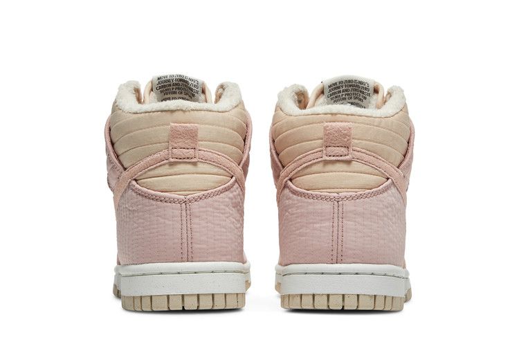 Women's Sneakers Nike Dunk High LX Next Nature Pink Oxford (Women's) Rusty Pink/Linen/White
